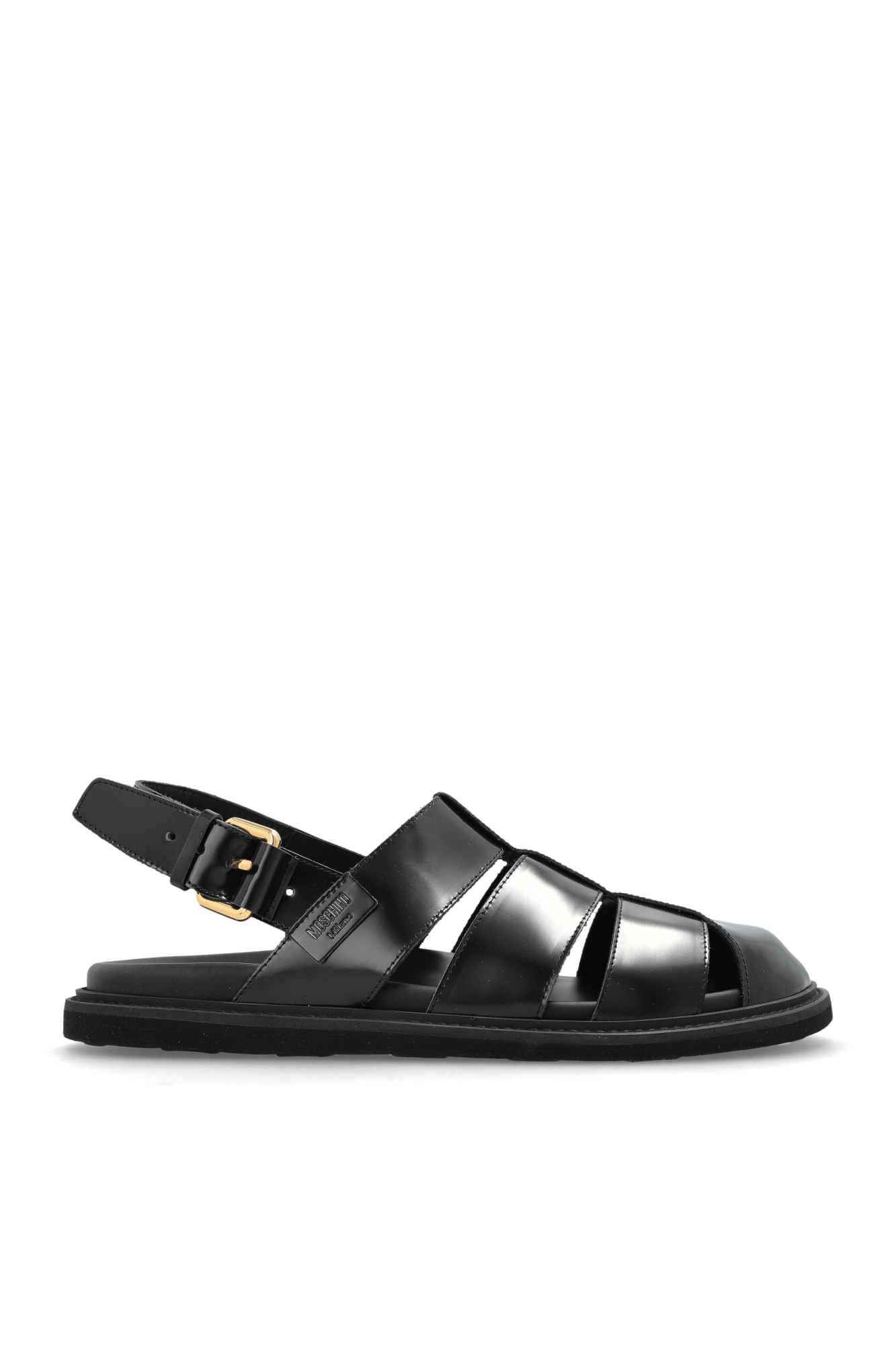 Moschino Leather sandals | Men's | Vitkac